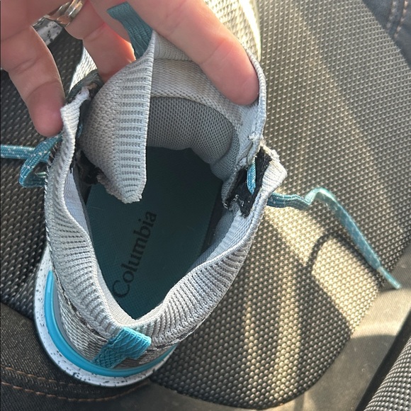 Columbia Gray and Teal Athletic Shoes - Picture 5 of 7
